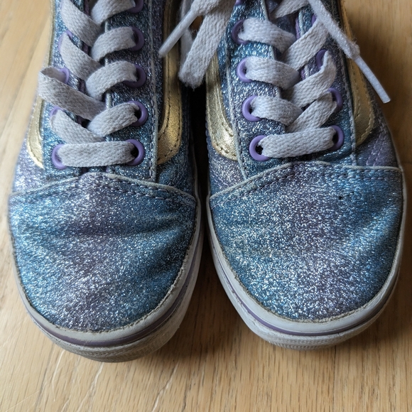 VANS glitter old skool classic sneakers size 13 - Picture 5 of 9